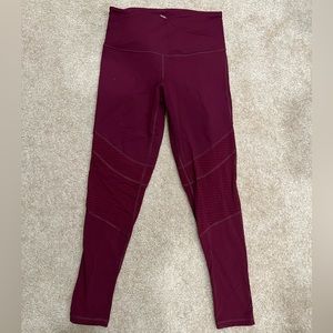 VS Victoria’s Sport Burgundy Leggings